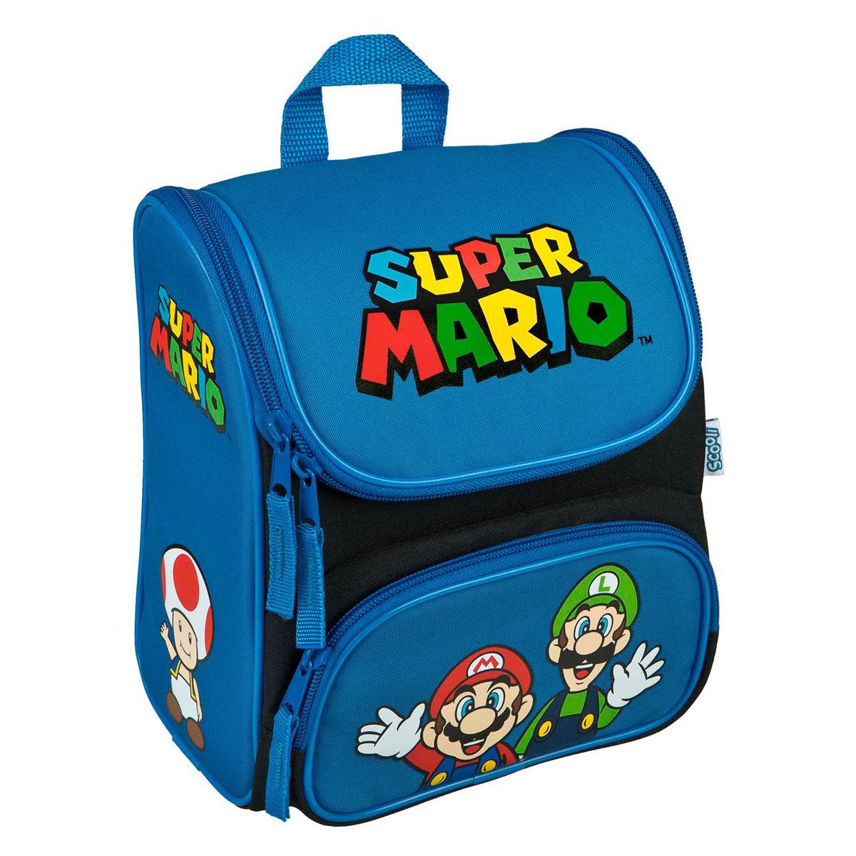 Undercover schoolrugzak super mario blauw