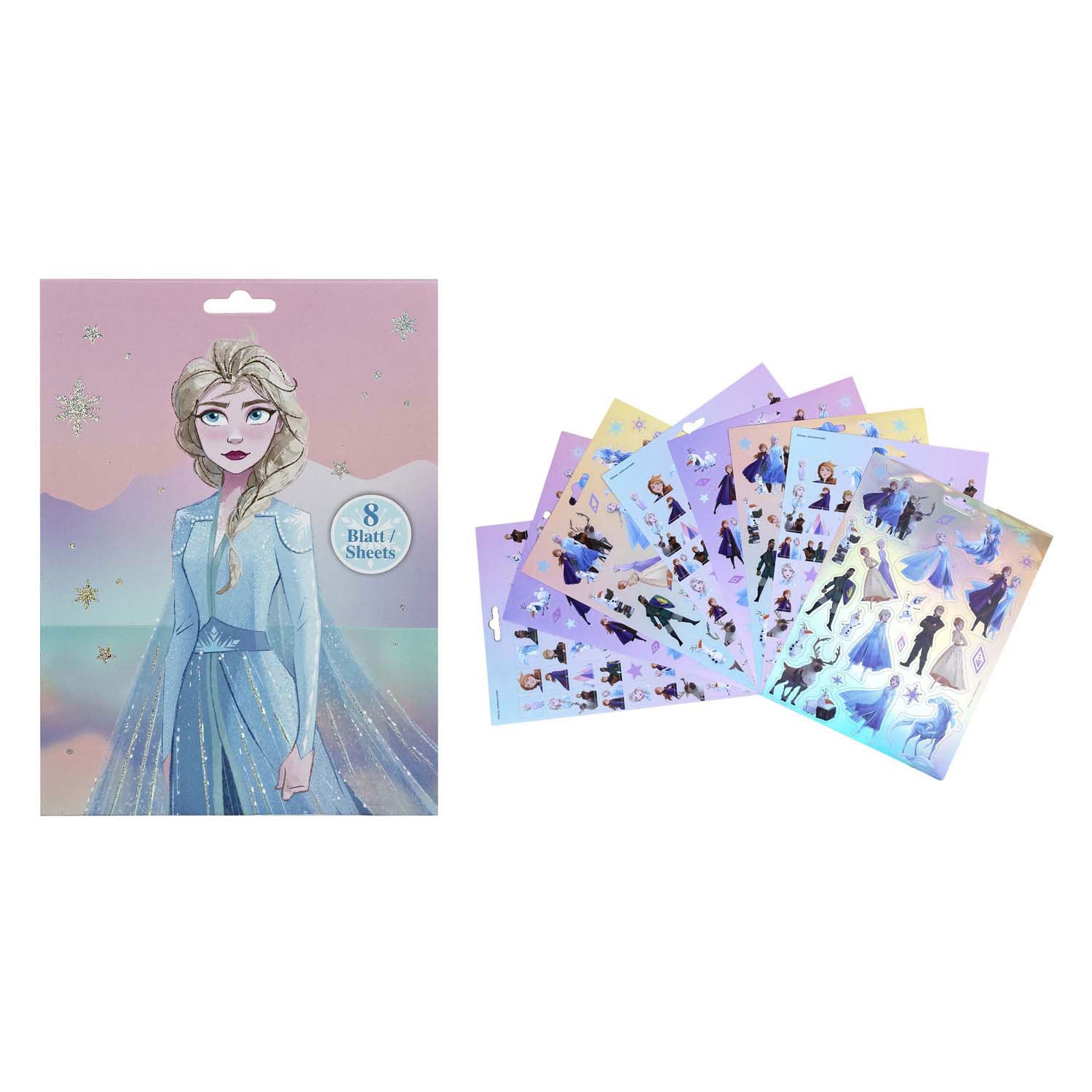 Undercover stickerboek frozen met 8 gesynchroniseerd