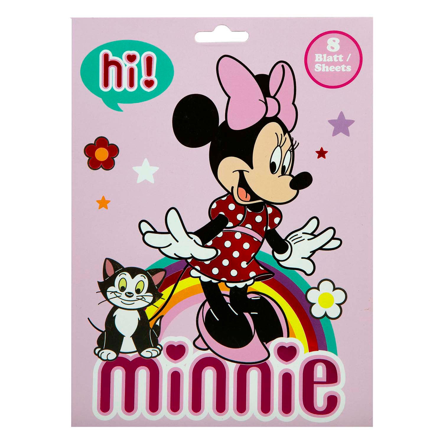 Undercover stickerboek minnie mouse met 8 afgesloten