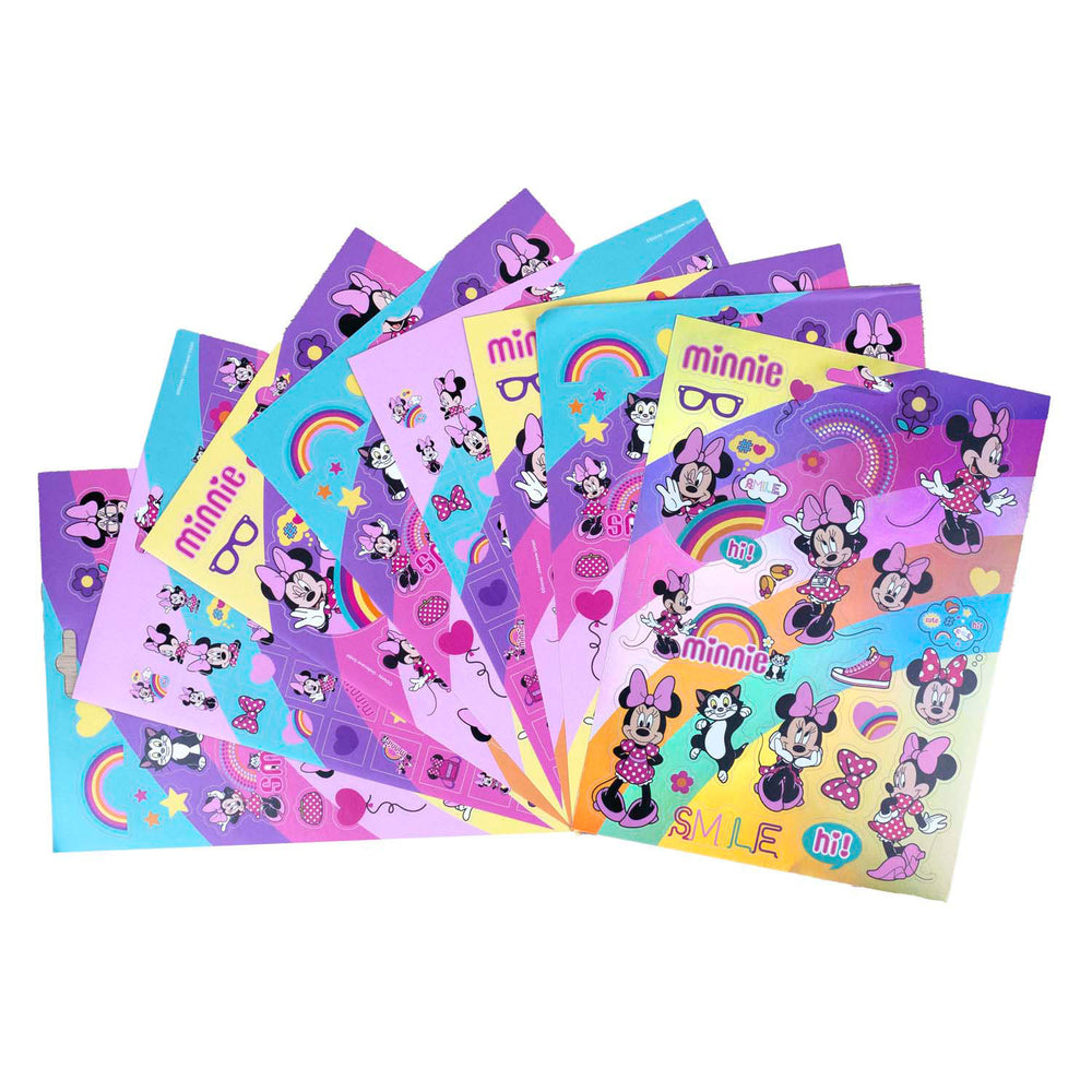Undercover stickerboek minnie mouse met 8 afgesloten