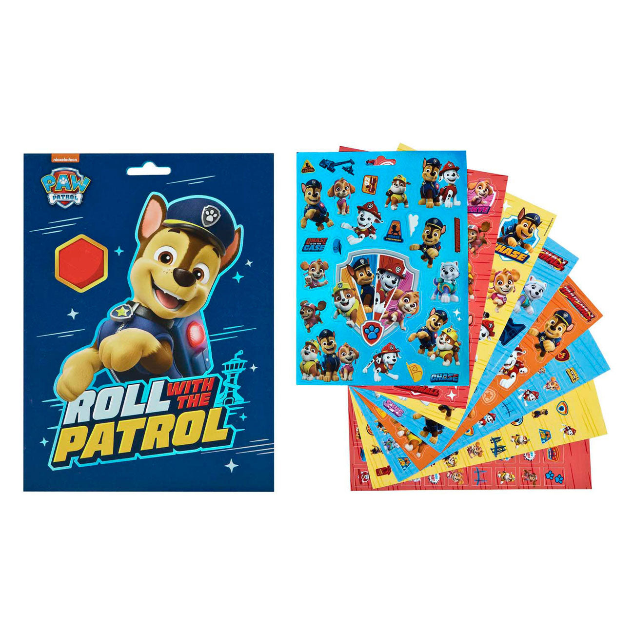 Undercover stickerboek pootpatrouille met 8 uitgesloten