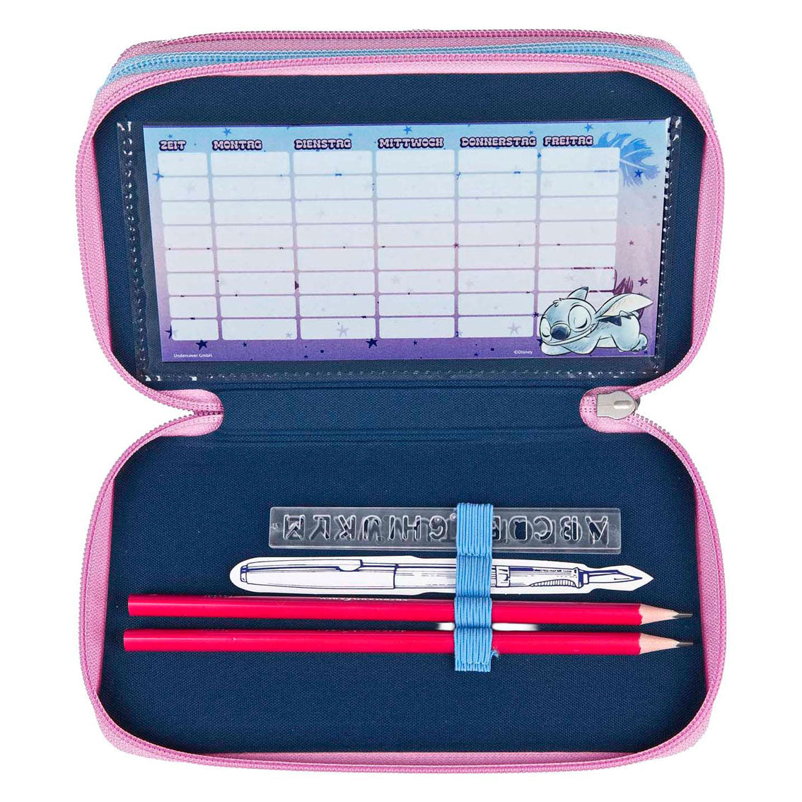 Undercover drievaks etui stitch