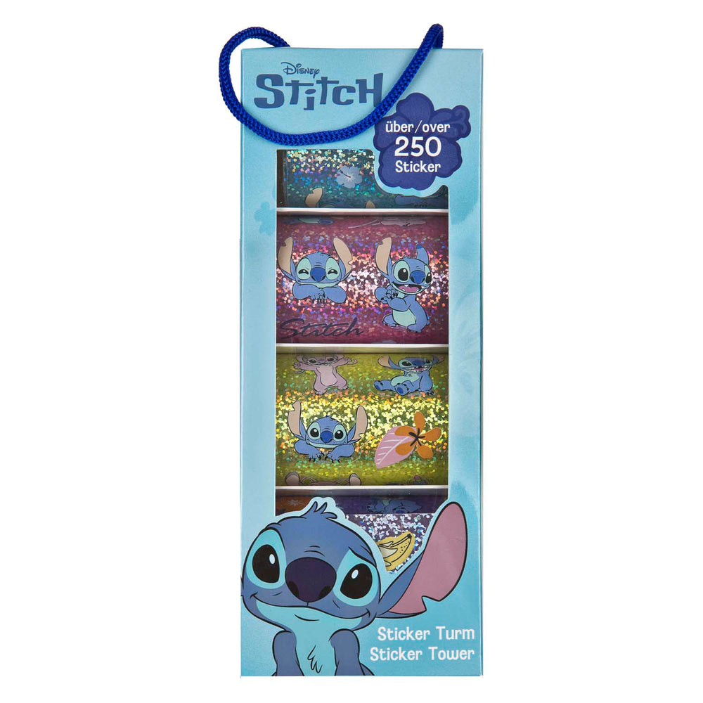 Undercover sticker toren stitch - 250+st.