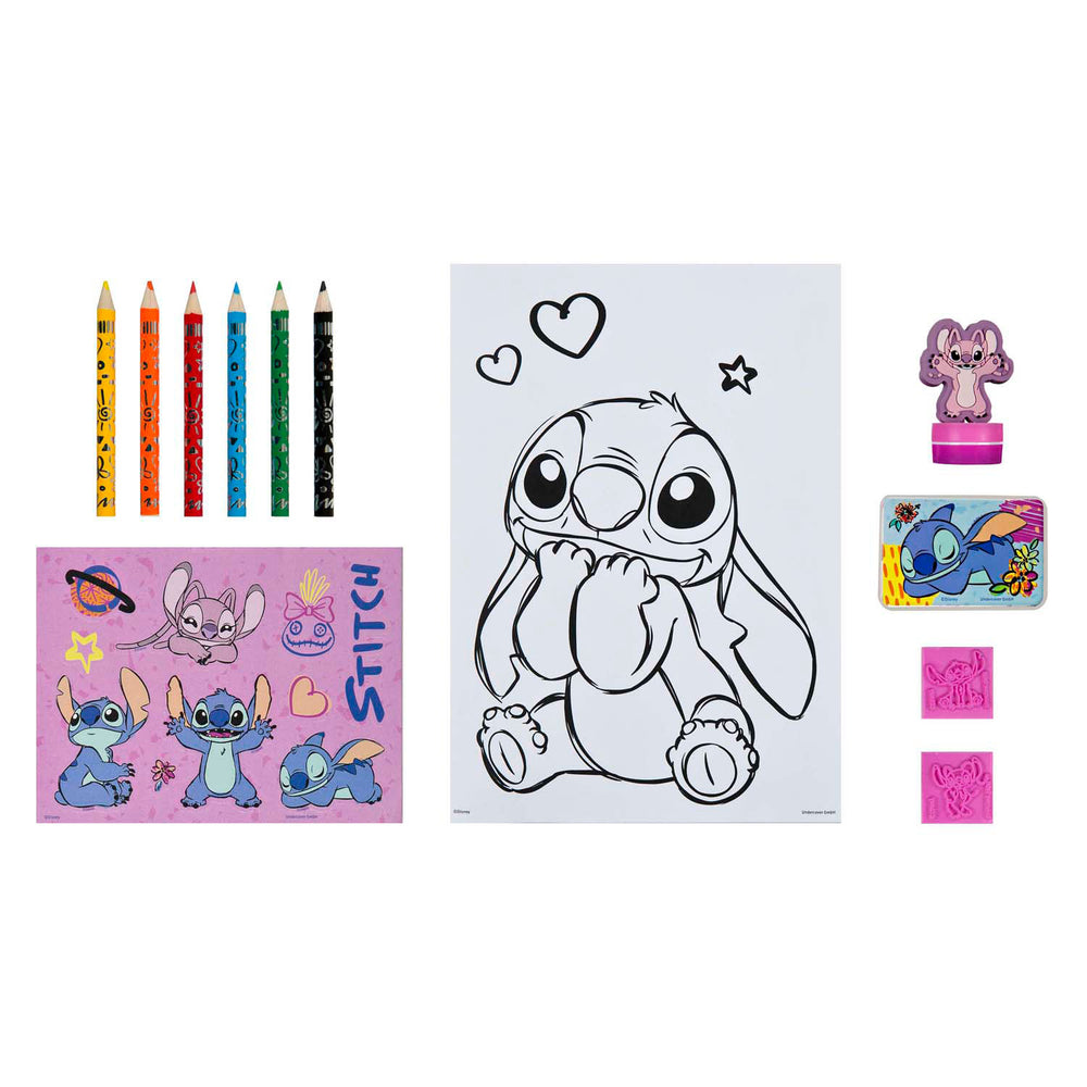 Undercover creativiteitsdoos stitch - 21dlg.