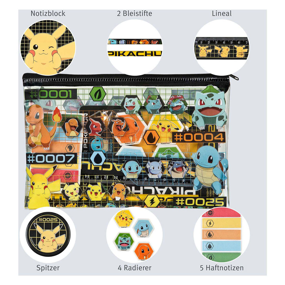 Undercover gevulde etui pokemon