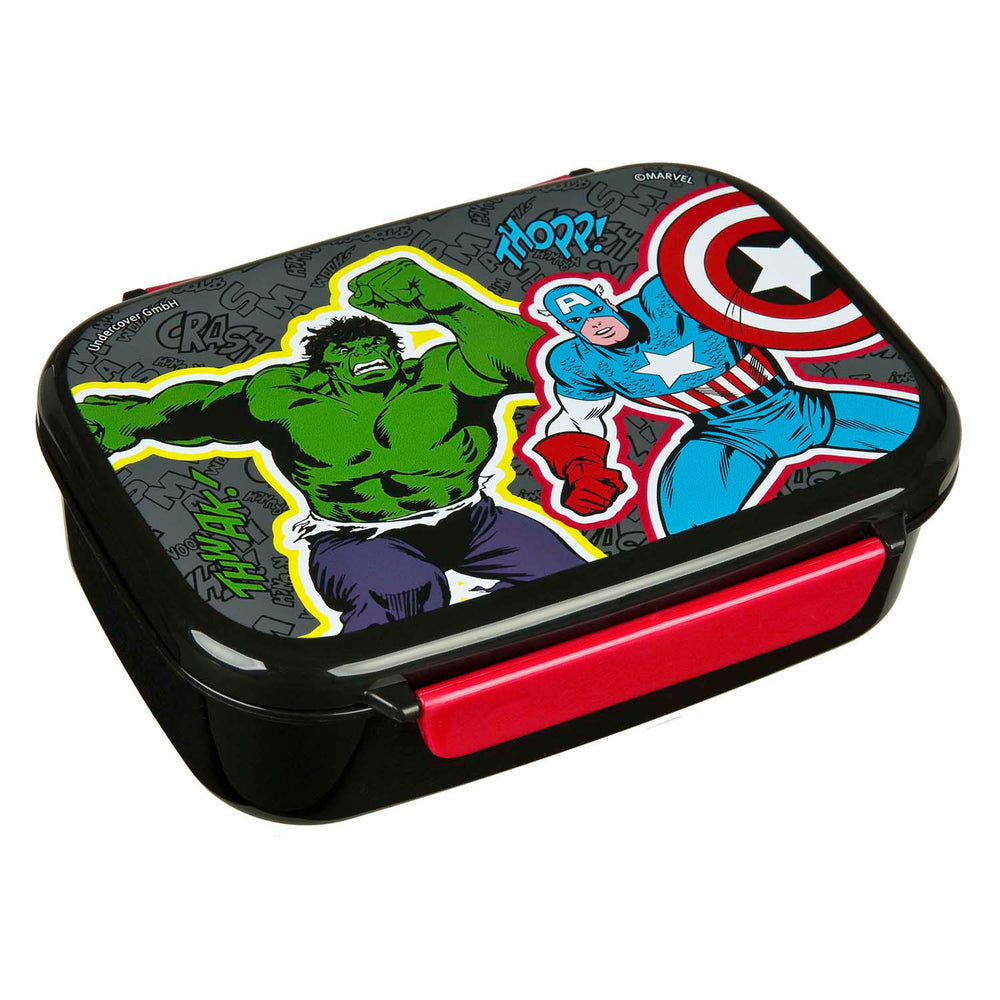 Undercover broodtrommel met inzetstuk marvel avengers