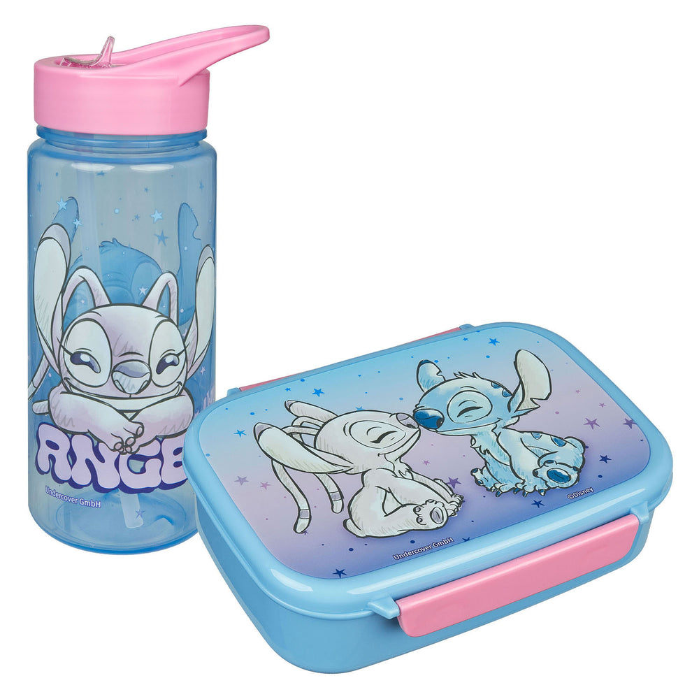 Undercover lilo stitch broodtrommel en drinkbeker