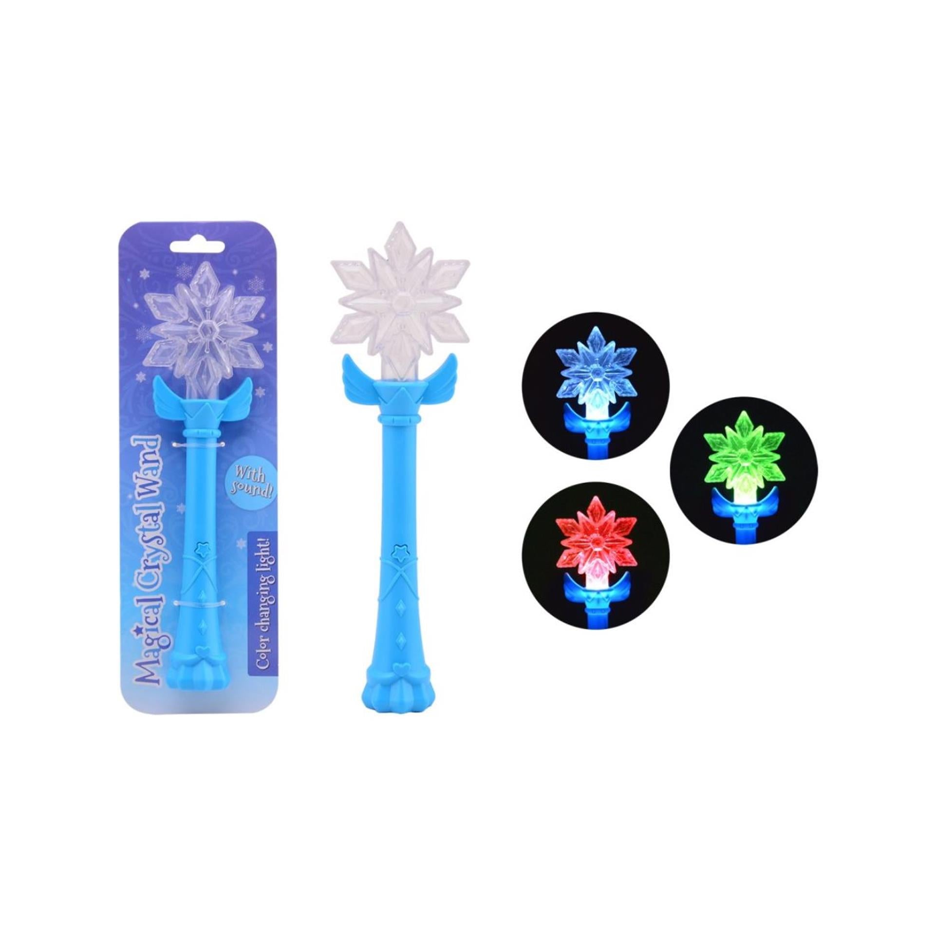 Johntoy magische ijs toverstaf met licht en geluid
