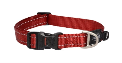 Rogz voor honden fanbelt halsband rood