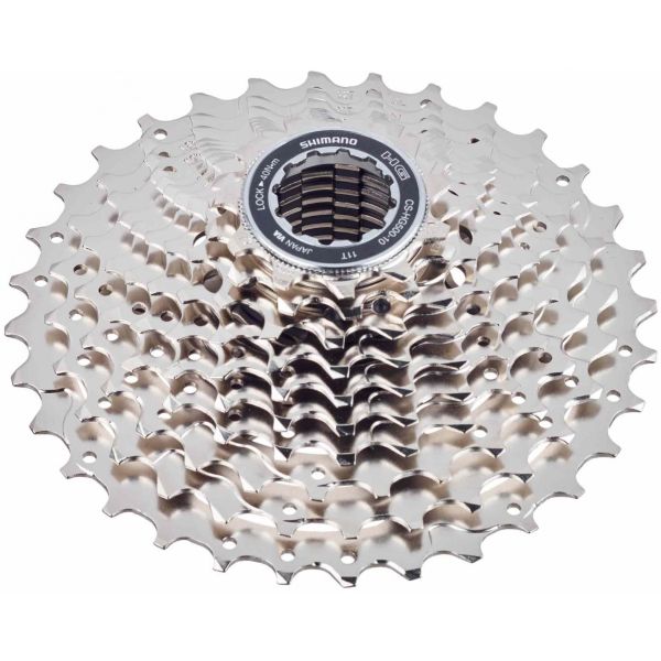 Shimano cassette tiagra cs-hg500 10 speed 11-32 t zilver