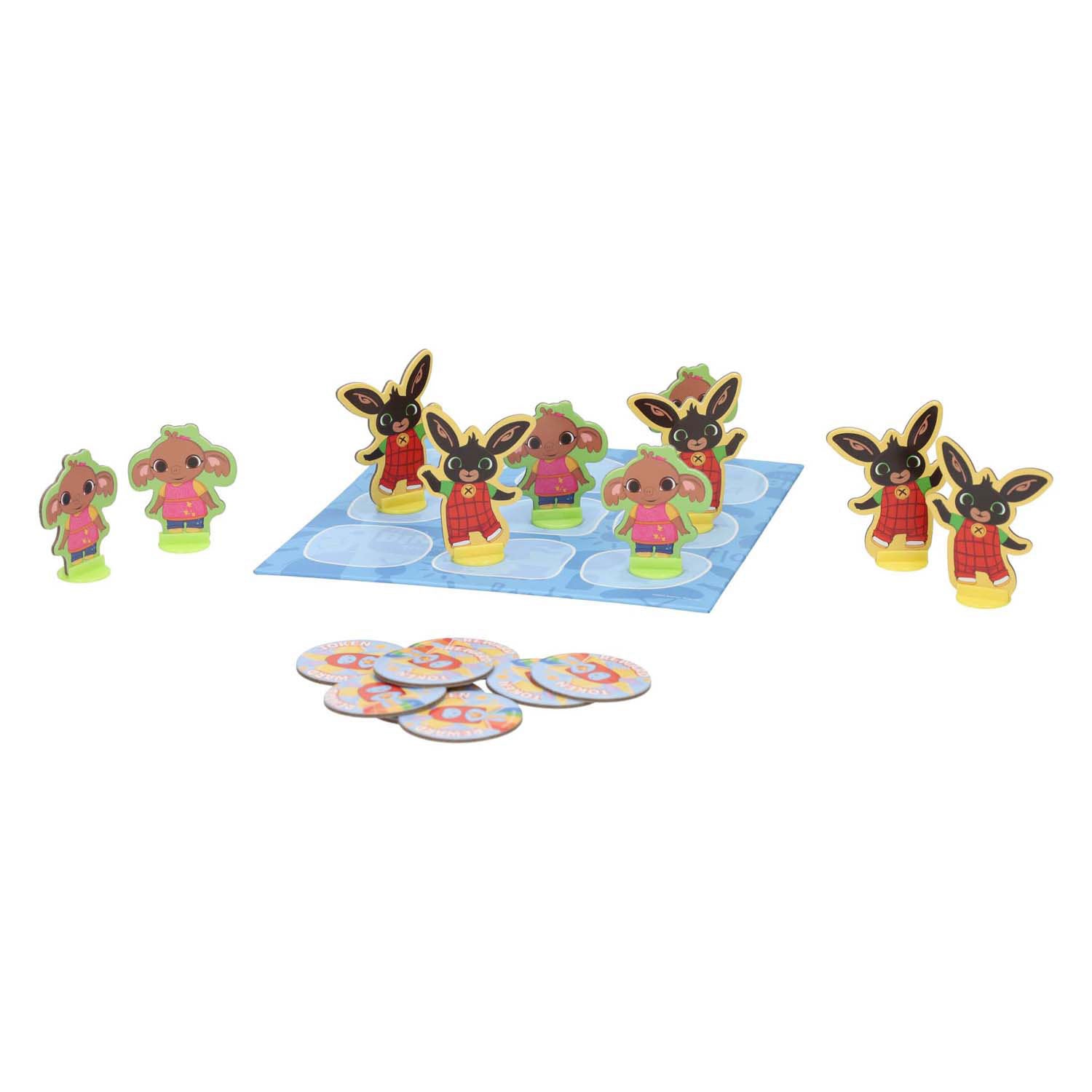 Bing boter kaas en eieren spel