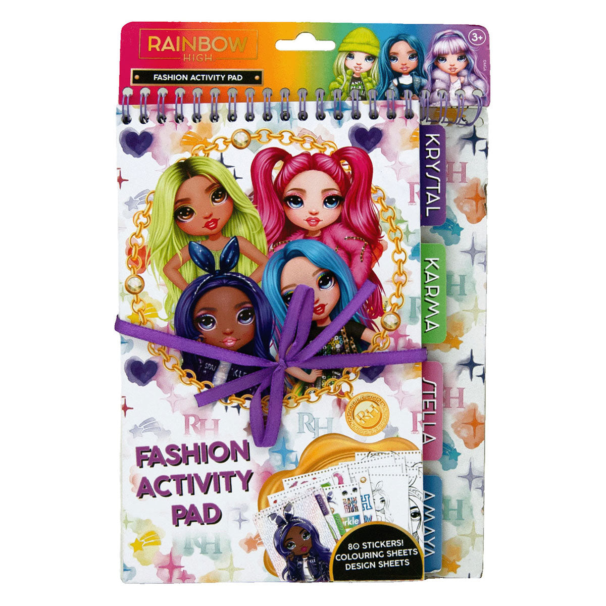 Regenboog High Fashion Schetsboek