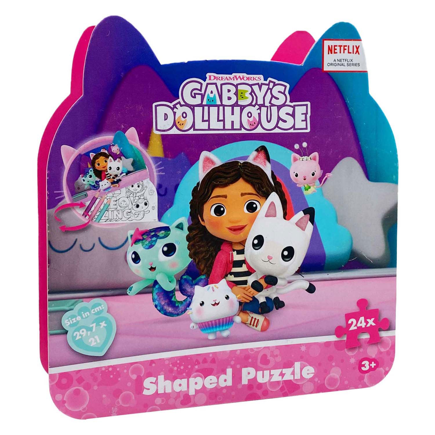 Gabby's poppenhuispuzzel, 24st.