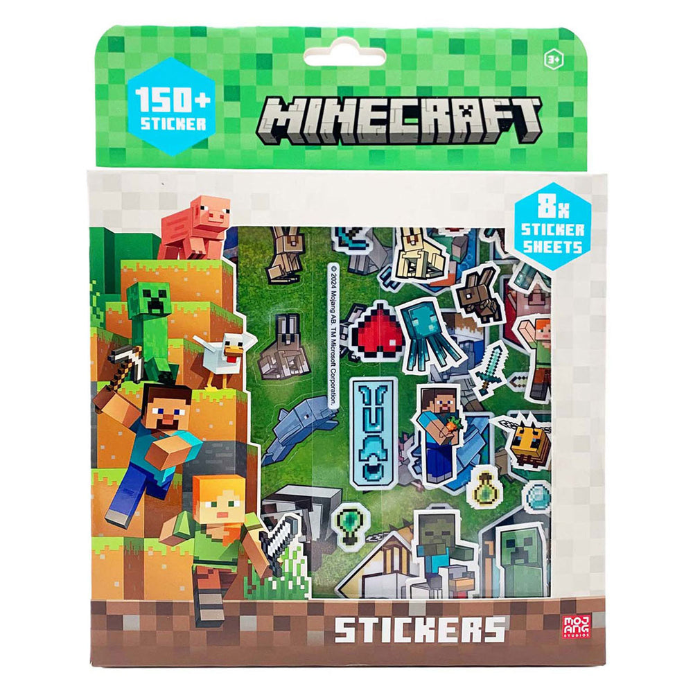Speelgoedland minecraft stickerset