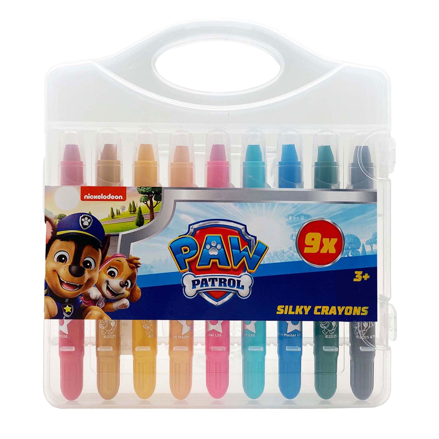Nickelodeon paw patrol gel krijtjes set - silky crayons voor kinderen.