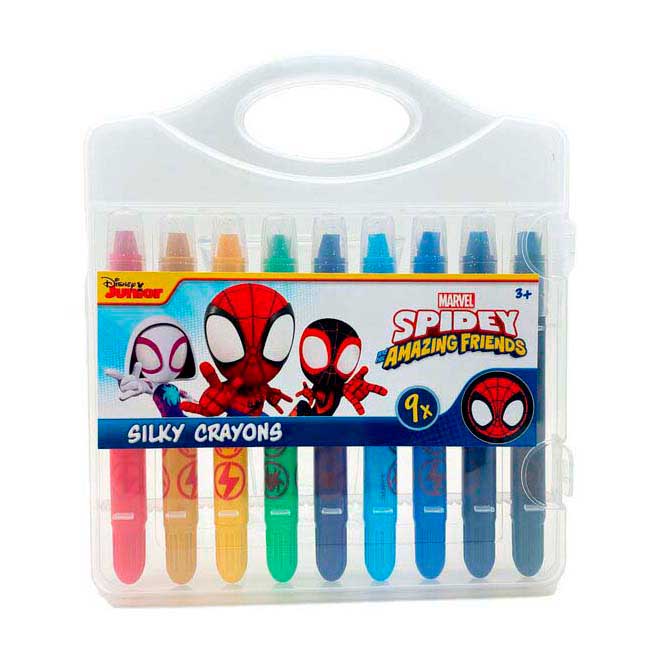 Disney spidey silky gelkrijtjes - 9st