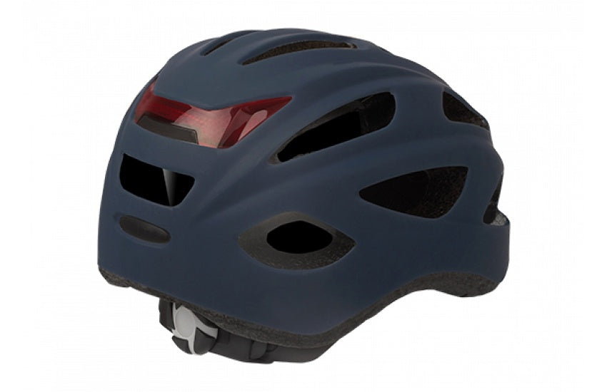Casque polisport city'go bleu mat l 58-61