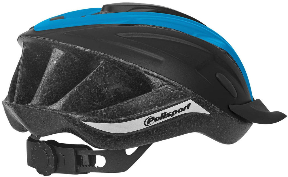 Polisport Ride In helm. maat: M (54 58 cm), kleur: zwart Blauww mat