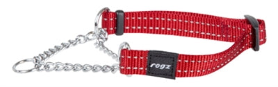 Rogz voor honden snake halfslip halsband rood