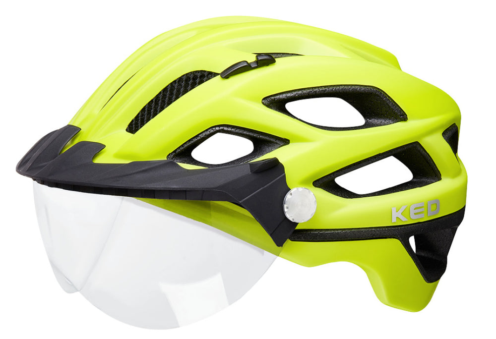 Fietshelm KED Covis Lite M (52-58cm) - geel mat