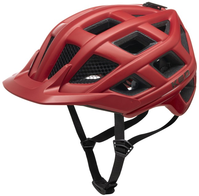 Casque de vélo KED Crom XL (60-64cm) - rouge cramoisi mat