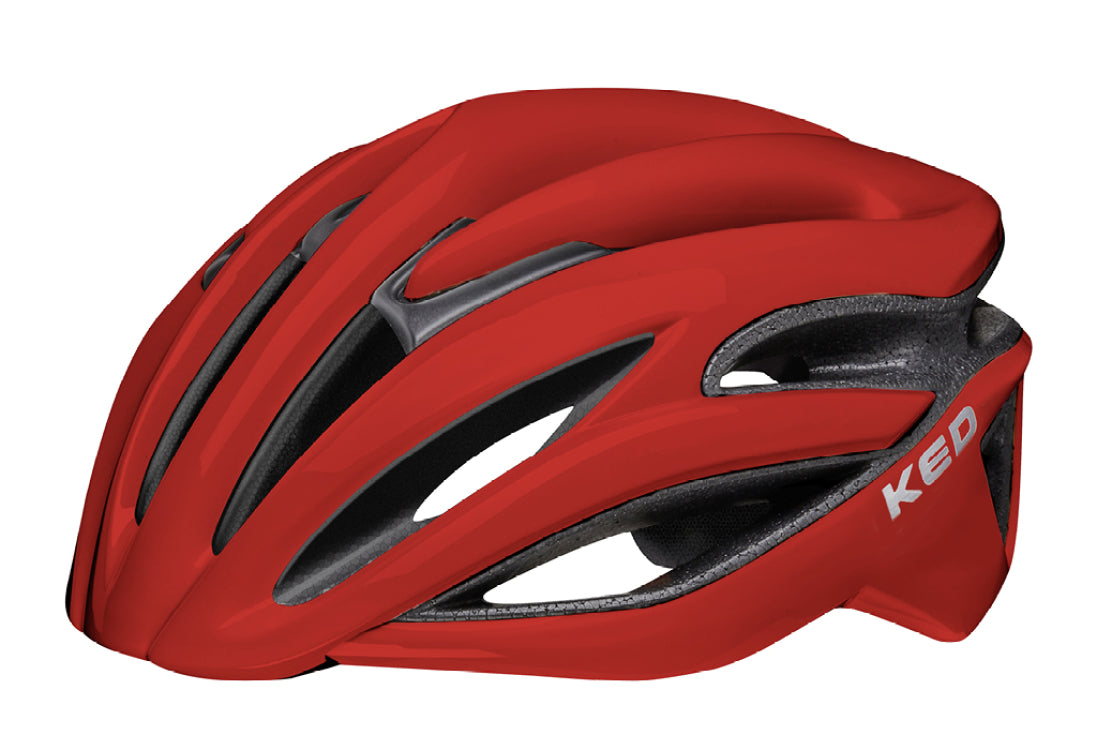 Casque de vélo KED Rayzon M (55-59cm) - rouge feu