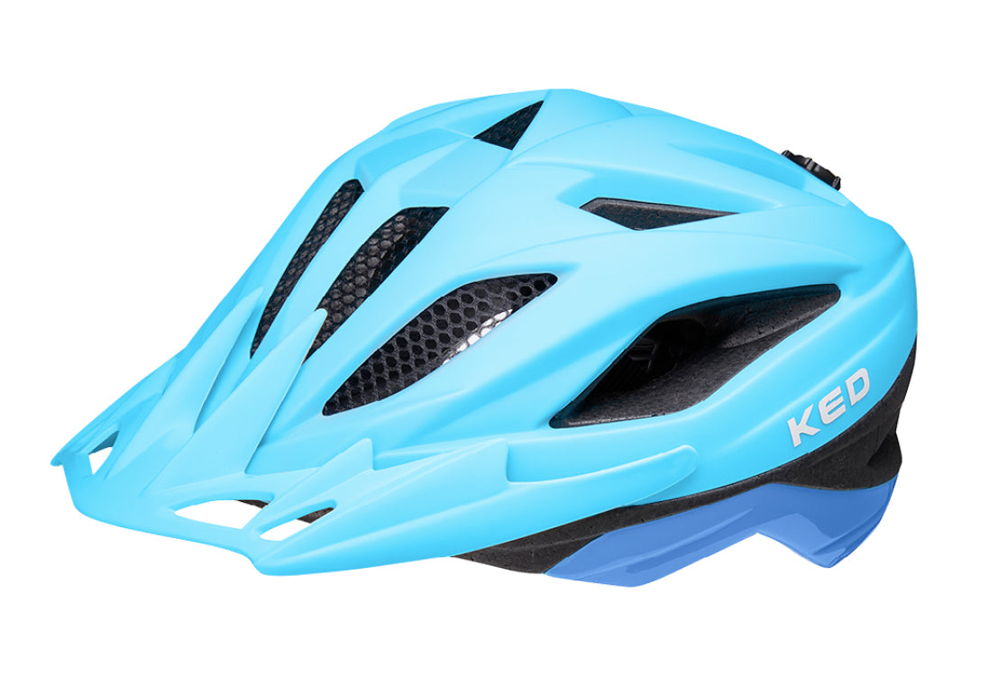 Fietshelm KED Street Jr. Pro S (49-55cm) - blauw mat