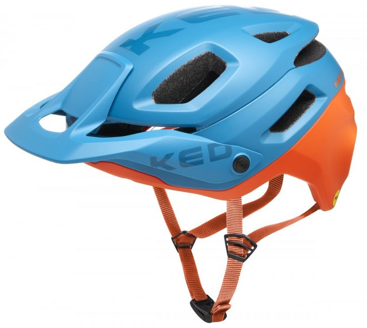 Casque de vélo KED Pector ME-1 M (52-58cm) - orange pétrole mat