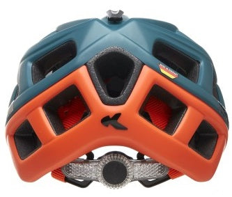 Casque de vélo KED Crom M (52-58cm) - arcadia green orange matt