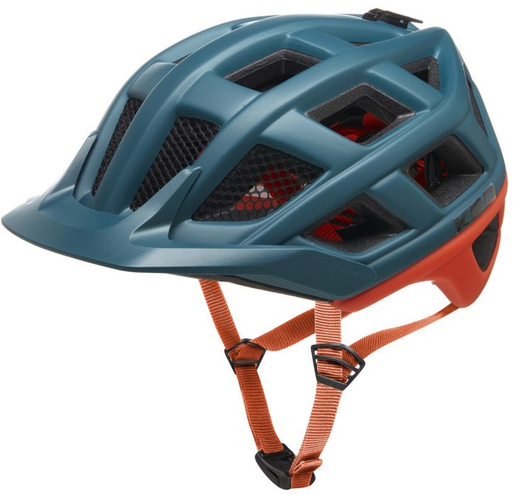 Casque de vélo KED Crom M (52-58cm) - arcadia green orange matt