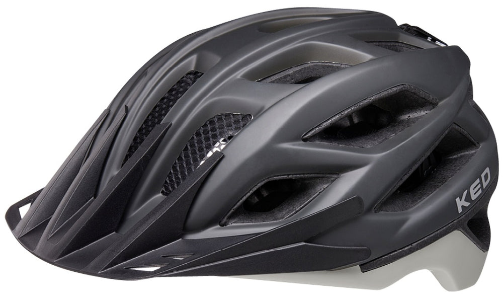 Casque de vélo KED Companion L (55-61cm) - process black ash matt