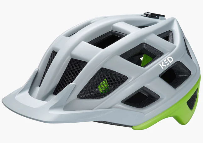 Fietshelm KED Crom XL (60-64cm) - grijs zachtgroen mat