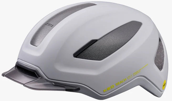 Fietshelm KED Reach DT medium 54-58 cm - grijs mat