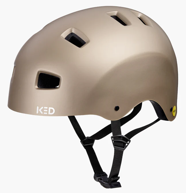 Fietshelm KED Citro L (57-62 cm) - goud metallic mat