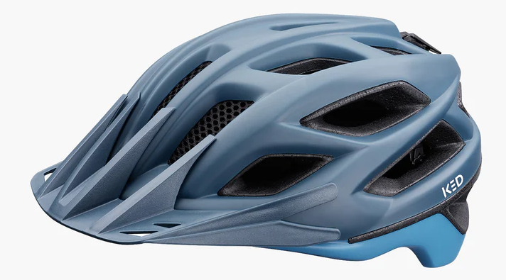 Fietshelm KED Companion L (55-61cm) - groenblauw mat