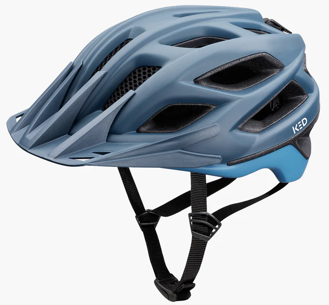 Fietshelm KED Companion L (55-61cm) - groenblauw mat