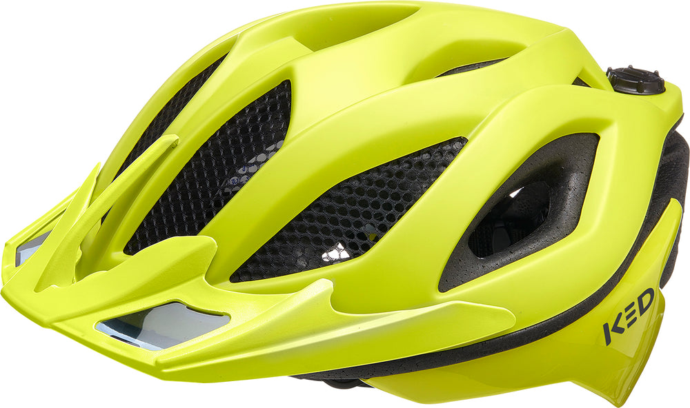 Fietshelm KED Spiri II Trend L 55-61 cm - geelgroen