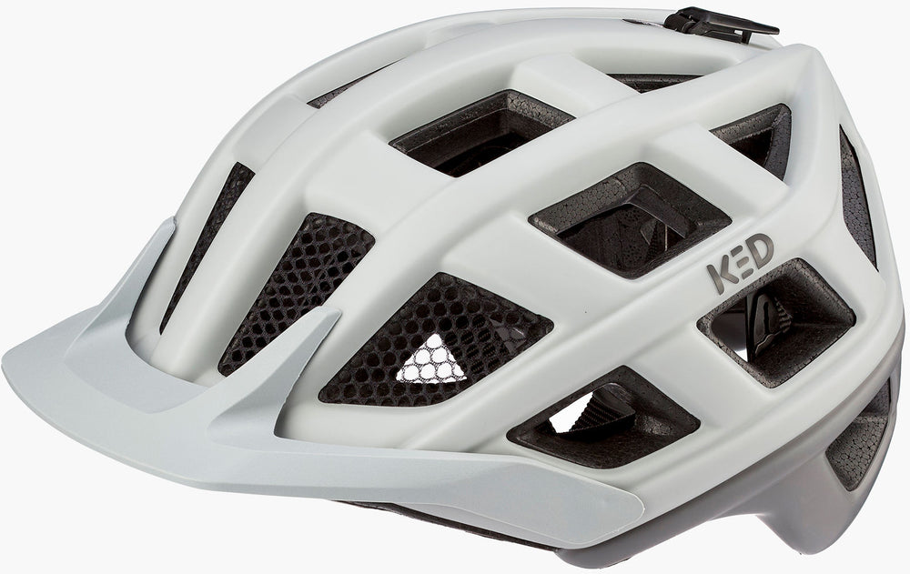 Ked fietshelm crom m 52-58 cm - grijs donkergrijs mat