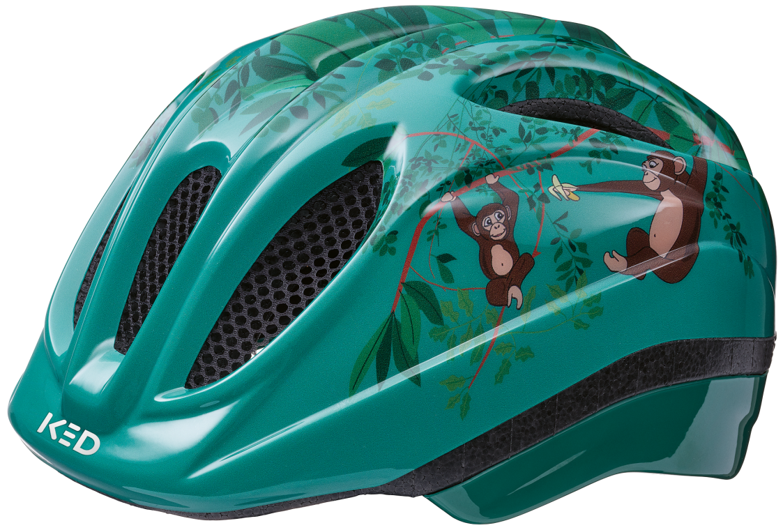 Fietshelm KED Meggy II Trend M (52-58 cm) - aap glanzend