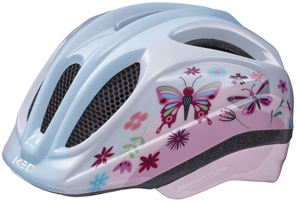 Fietshelm KED Meggy II Trend M (52-58 cm) - vlinder glanzend