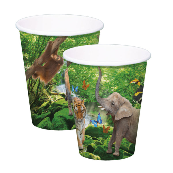Folat bv safari cups, 8pcs.