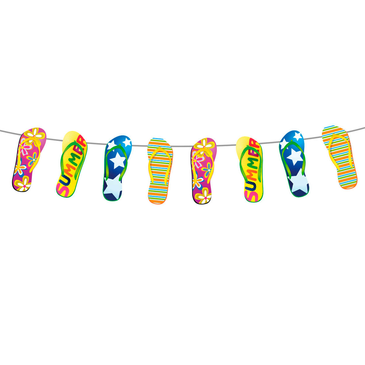 Folat bv zomerfeest slippers, 10m.