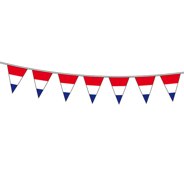 Folat bv red white blue bunting, 10m.