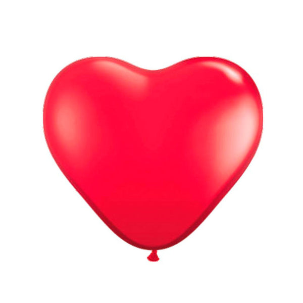 Folat B.V. heart balloons - red, 8 pcs.