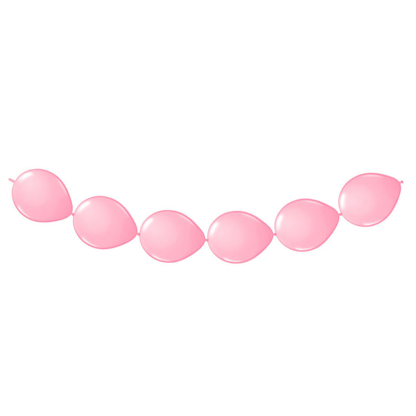 Folat BV pink knot balloons, 8-ct.