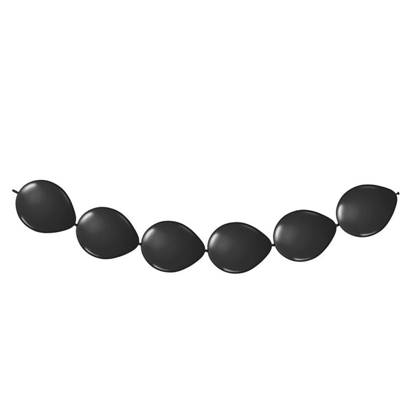 Folat black knot balloons, 8 pc.