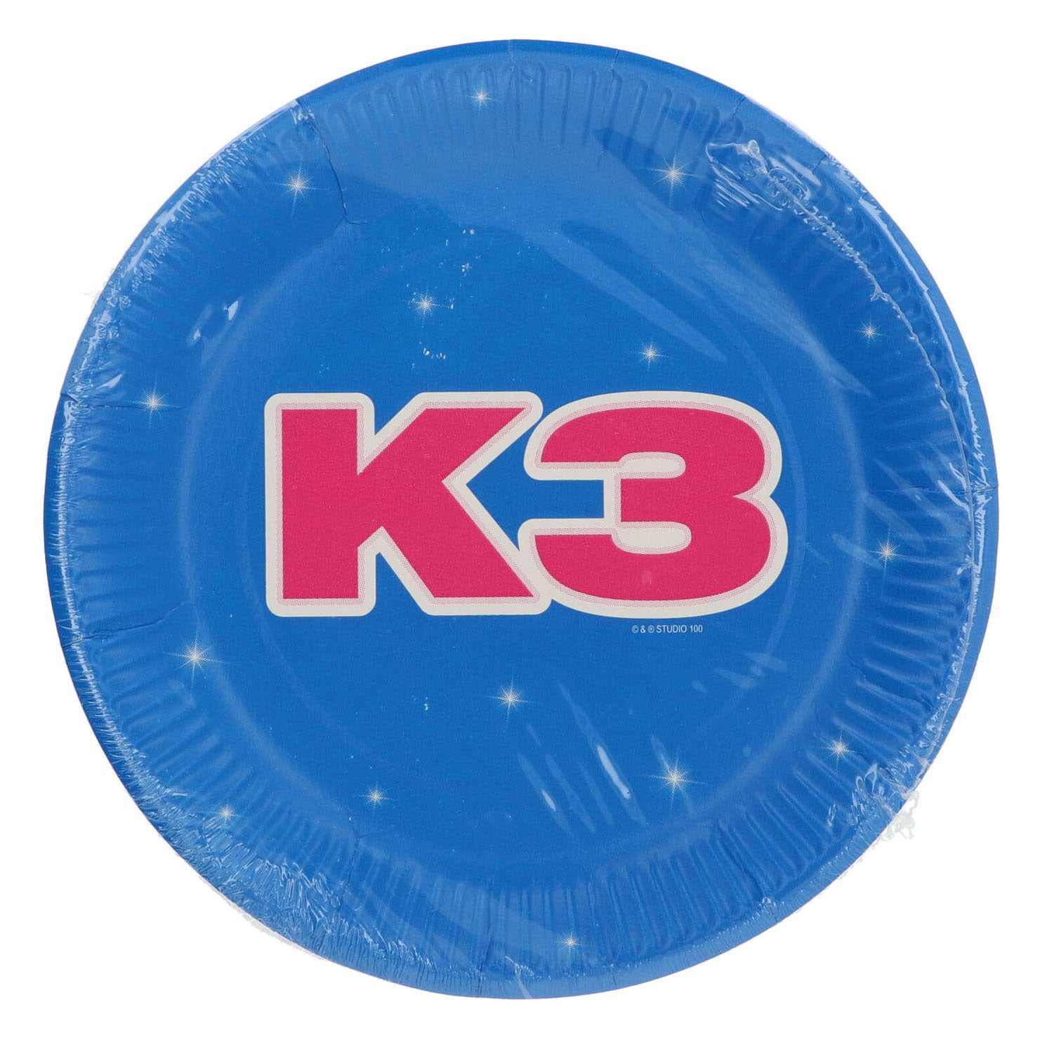 Folat bv k3 bordjes - regenboog: 8 stuks