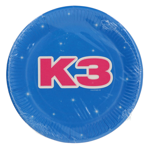 Folat b.v. K3 Party Plates, 8 ct.