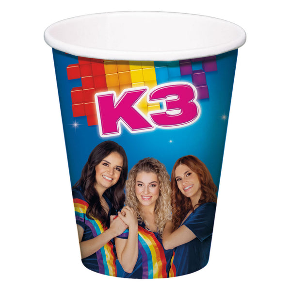 Folat bv k3 cups, 6 pcs.
