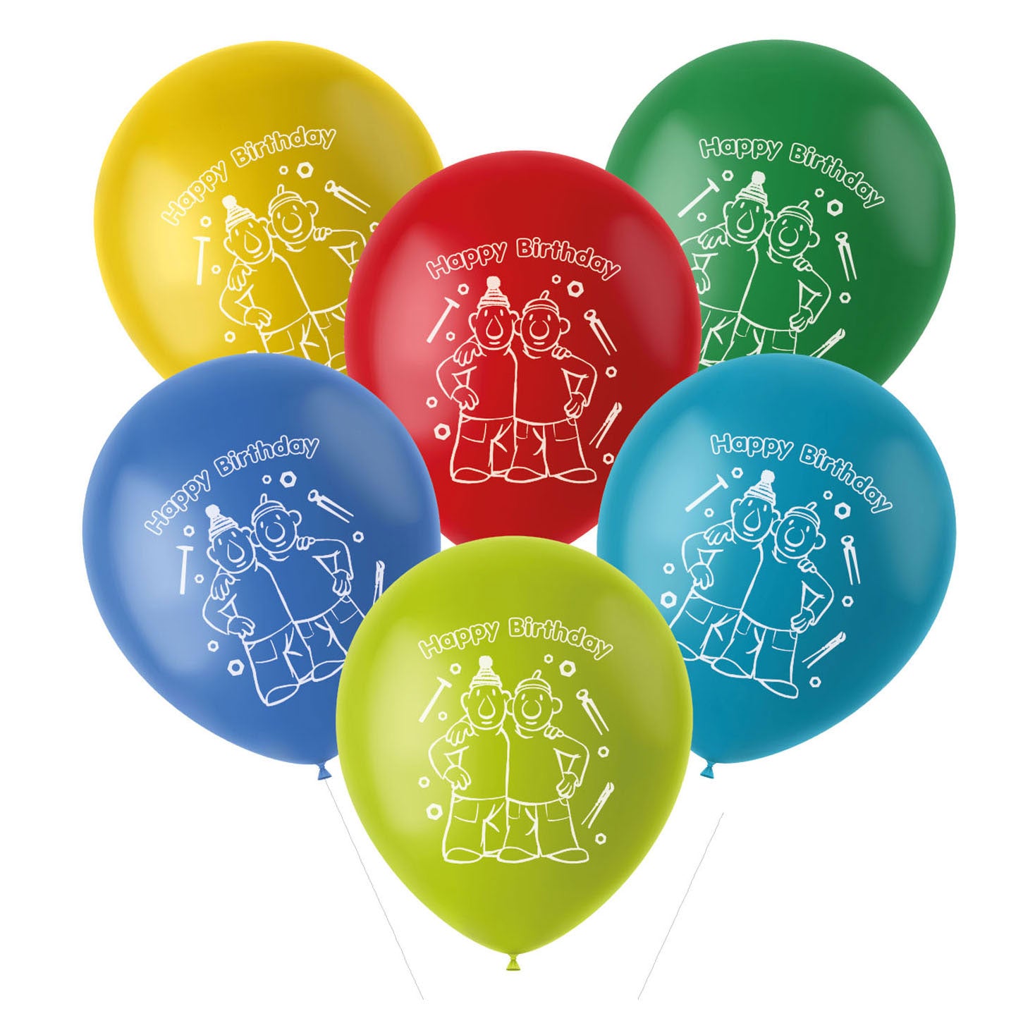 Folat bv buurman buurman ballonnen, 6st.
